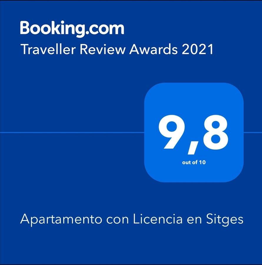 Apartamento Con Licencia En 锡切斯 外观 照片