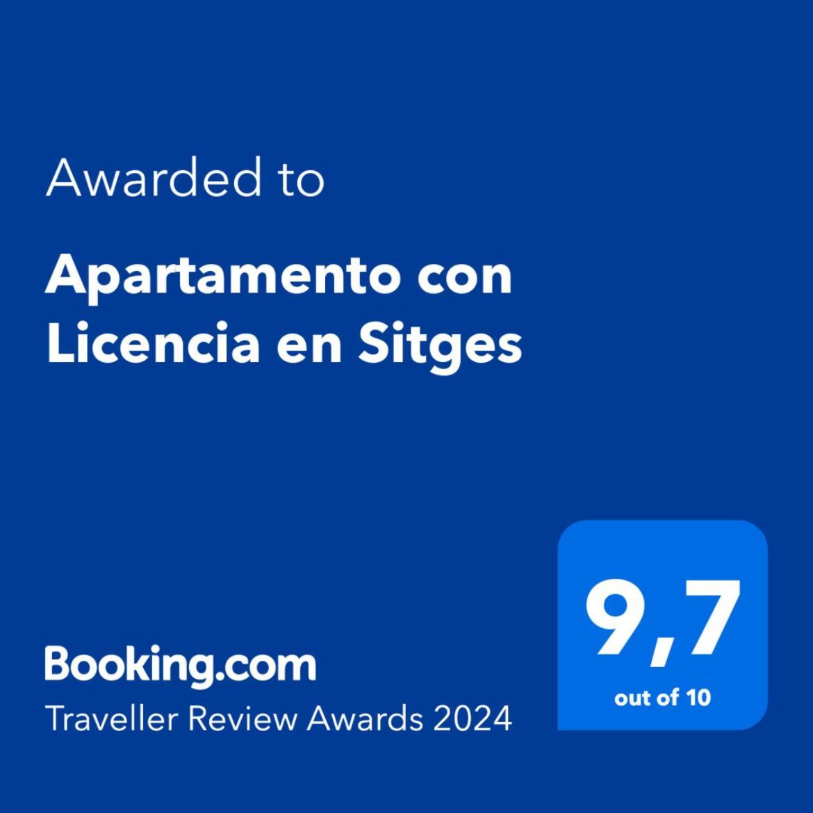 Apartamento Con Licencia En 锡切斯 外观 照片